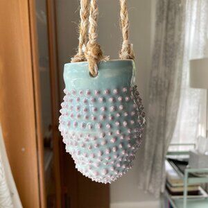 Handmade Ceramic Hanging Mini-Planter